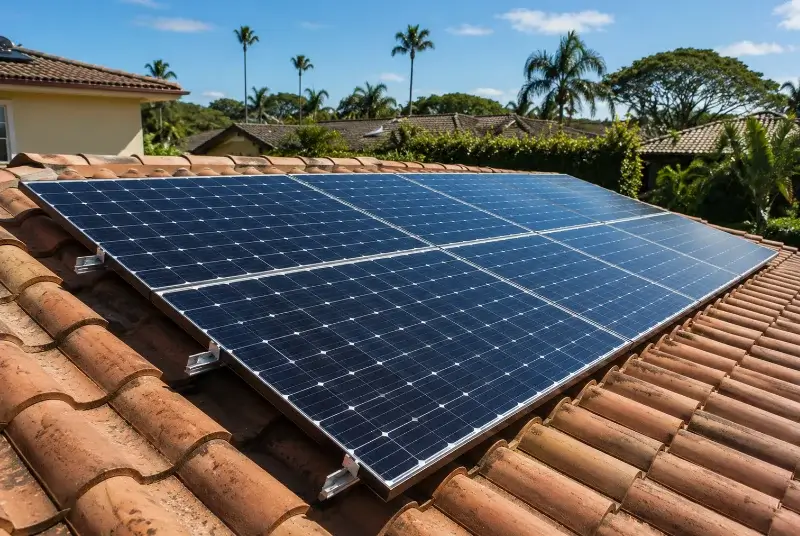Installation de panneaux solaires à Daux